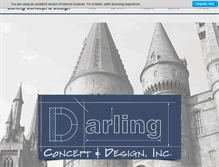 Tablet Screenshot of darling-inc.com